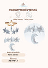 Móvil de estrellas para bebé