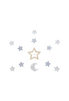 Móvil de estrellas para bebé
