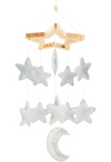 Móvil de estrellas para bebé