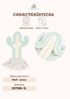 Móvil de cactus para bebé