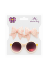 Moños con gafas Niña