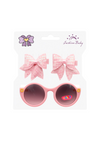 Moños con gafas Niña