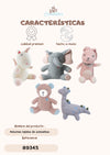 Muñecos tejidos de animales