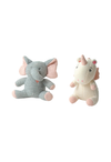 Muñecos tejidos de animales