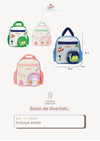 Morral de niñ@ motivo animales y Dino