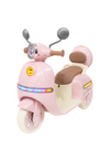 Moto con baúl