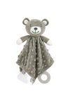 Peluche de apego para bebé con rascaencías