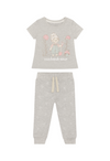 Pijama Corta Larga Bebé Niña