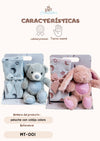 Peluche con cobija