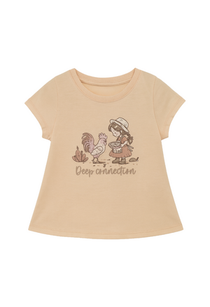 Pijama Corta Larga Bebé Niña