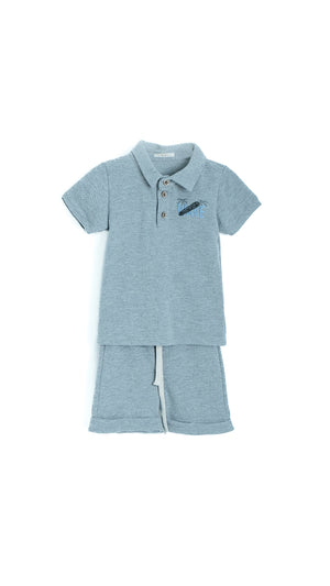 Conjunto Bermuda Bebé Niño