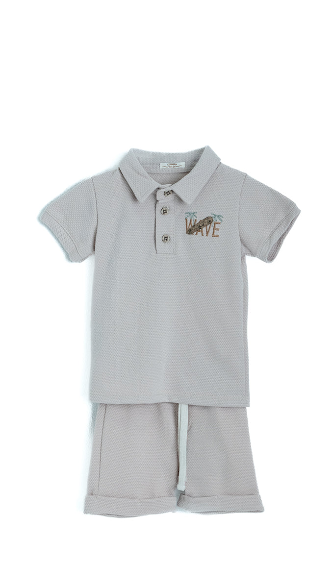 Conjunto Bermuda Bebé Niño