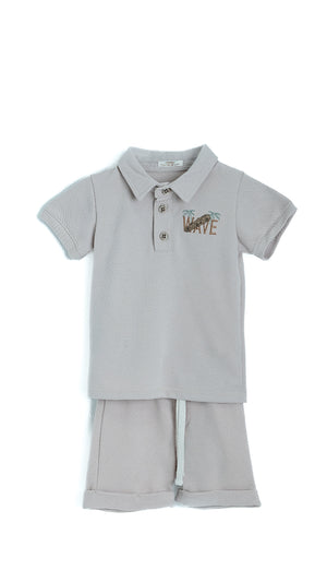 Conjunto Bermuda Bebé Niño