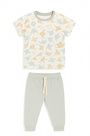 Pijama Corta Larga Kids Niño