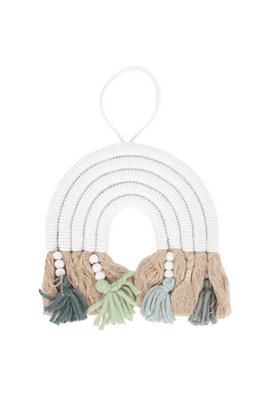 Móvil de arcoíris para bebé