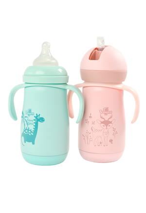 Set 3 en 1 , tetero, vasopitillo y termo