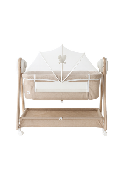 Colecho con música y mecedora