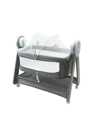 Colecho con música y mecedora