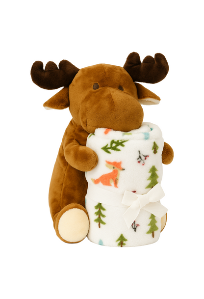 Mágica cobija con peluche tierna y suave para bebé