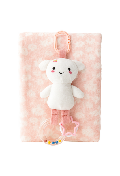 Cobija de Bebé con sonajero