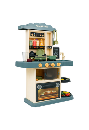 Cocina infantil interactiva con humo y agua