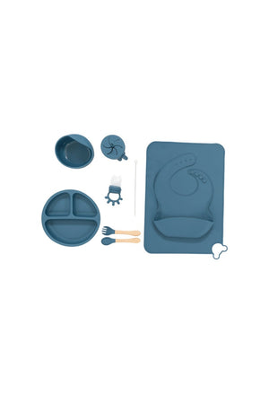 Set de vajilla de silicona de 10 piezas