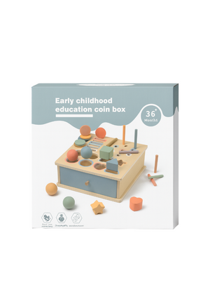 Caja educativa de formas y colores