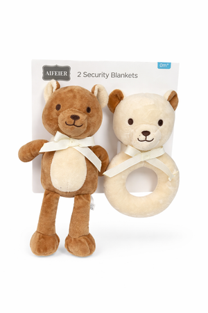 Set de sonajeros animales y figuras x2