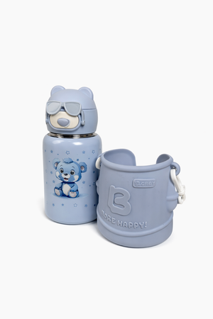 Termo en forma de oso que guarda la temperatura