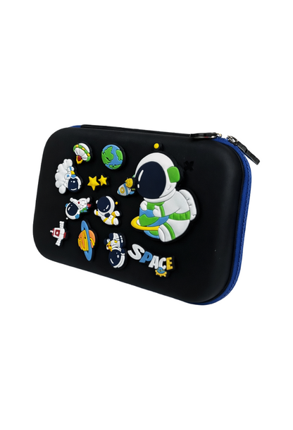 Cartuchera niños astronautas