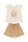 Conjunto Short Bebé Niña
