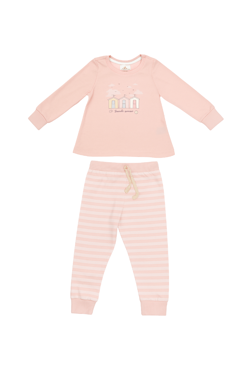 Pijama Larga Larga Bebé Niña