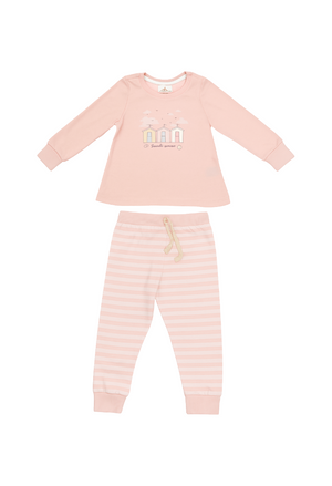 Pijama Larga Larga Bebé Niña