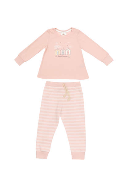 Pijama Larga Larga Bebé Niña