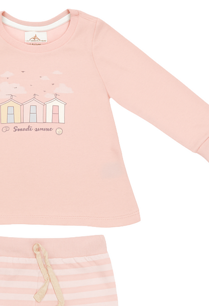 Pijama Larga Larga Bebé Niña