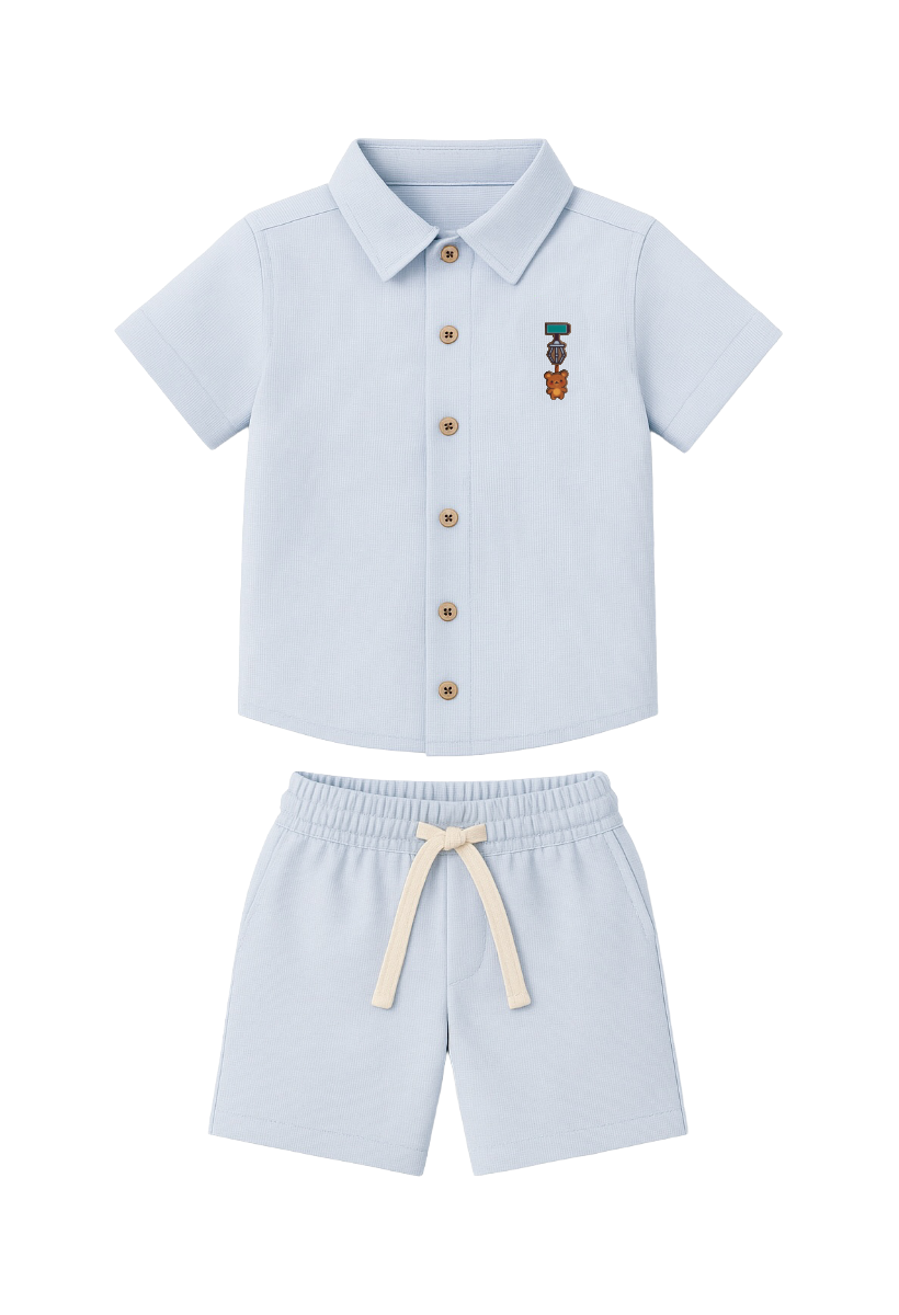 Conjunto Bermuda Bebé Niño