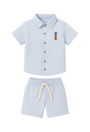 Conjunto Bermuda Bebé Niño