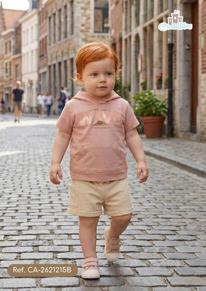 Conjunto Bermuda Bebé Niño