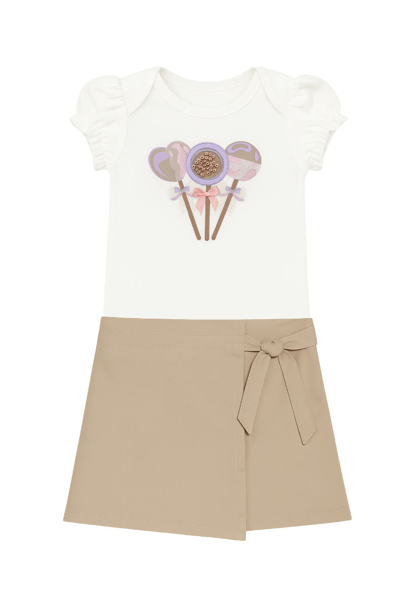 Conjunto Falda Bebé Niña