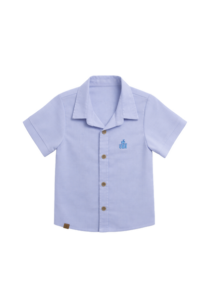 Camisa Básica Manga Corta Bebé Niño