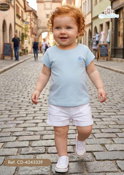 Camiseta básica Bebé Niña