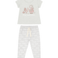 Pijama Corta Larga Bebé Niña