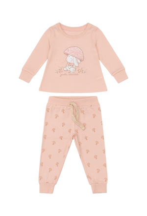 Pijama Larga Larga Bebé Niña