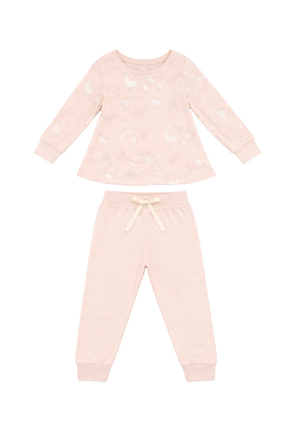 Pijama Larga Larga Bebé Niña