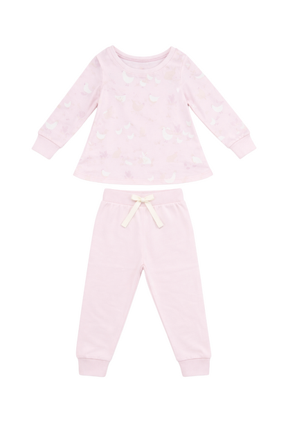 Pijama Larga Larga Bebé Niña