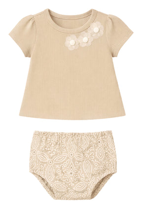 Conjunto Short Bebé Niña