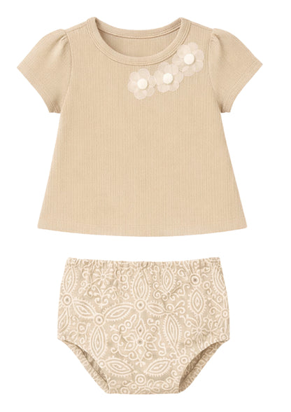 Conjunto Short Bebé Niña