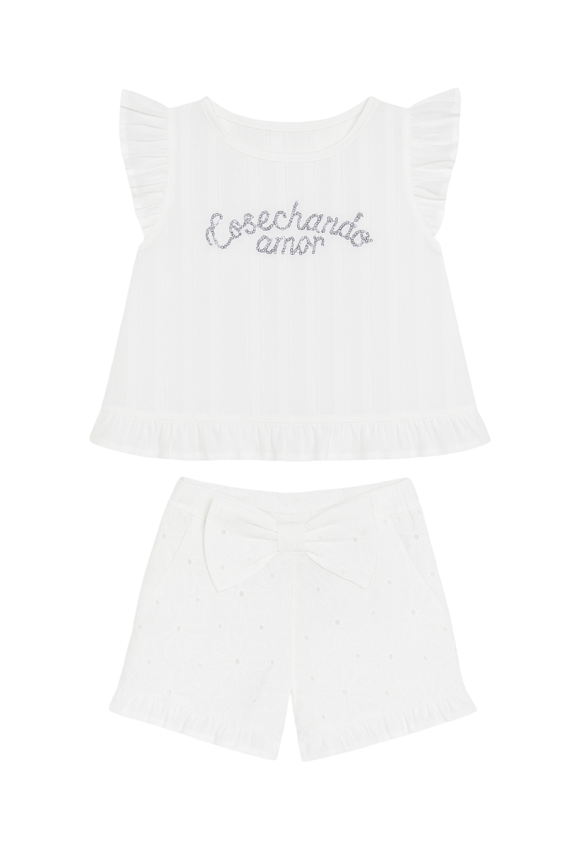 Conjunto Short Bebé Niña