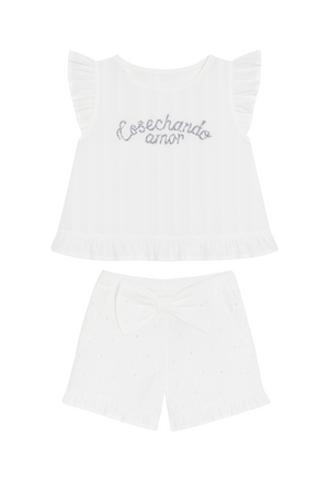 Conjunto Short Bebé Niña