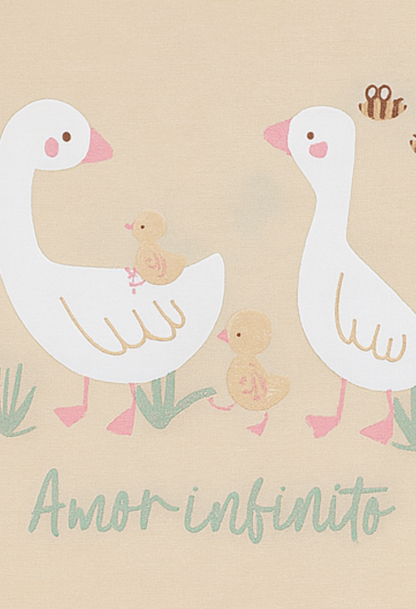 Pijama Corta Larga Kids Niña